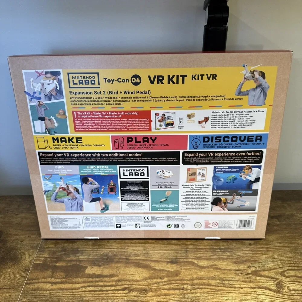 Nintendo Labo Toy-Con‎ 04: VR Kit - Expansion Set 1 – Camera + Elephant NEW